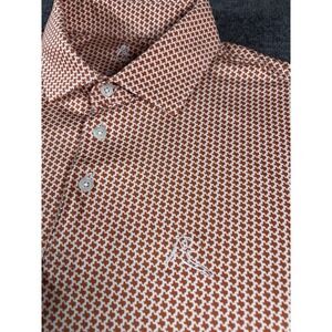 Rhoback State of Texas Golf Performance Polo Shirt Men L